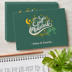 Eid Mubarak Cash Money Envelope Hari Raya Al-Fitr