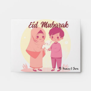 Eid Mubarak Cash Money Gift Muslim Kids Happy Eid  Envelope