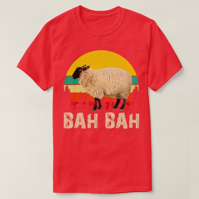 Eid Mubarak Eid Al Adha Sheep Sound PAH PAH Lover T-Shirt (Design Front)