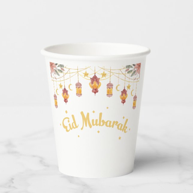 EID MUBARAK - EID PAPER CUPS (Front)