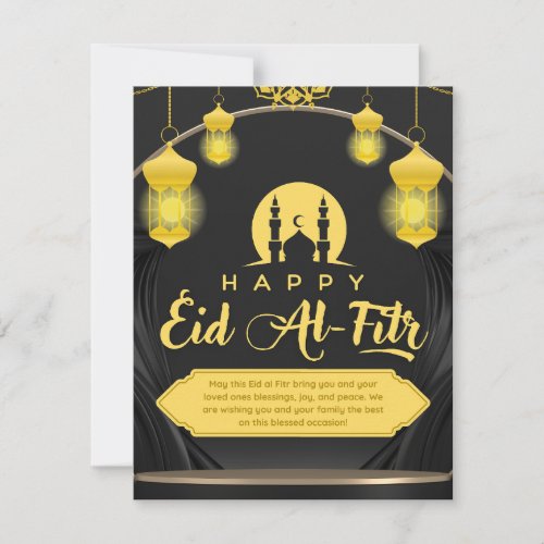 Eid Mubarak Embracing Unity and Celebration Holiday Card