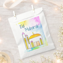 Eid Mubarak Favor Bags