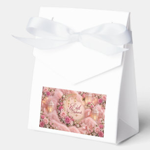 Eid Mubarak Favor Box   Floral Islamic Gift Box