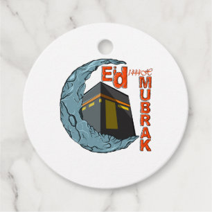Eid mubarak favor tags