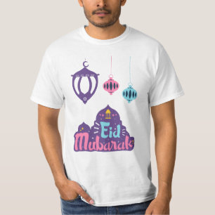 Eid Mubarak- Happy and Blessed Eid T-Shirt