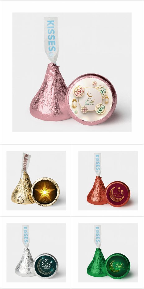 Eid Mubarak Hershey®'s Kisses®