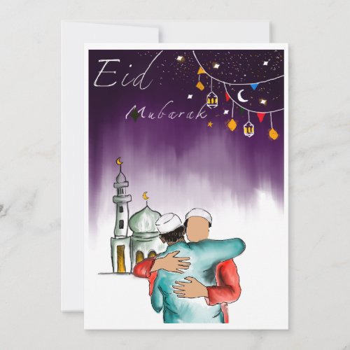 Eid Mubarak Holiday Card