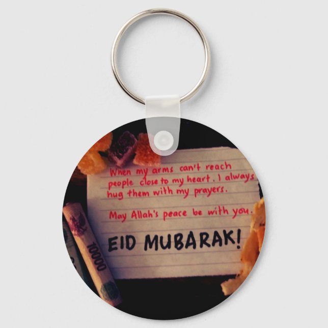 eid-mubarak keychain (Front)