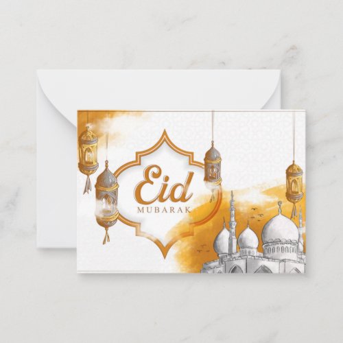 Eid Mubarak  Note Card