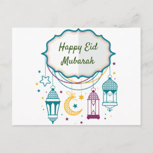 Eid Mubarak Postcards