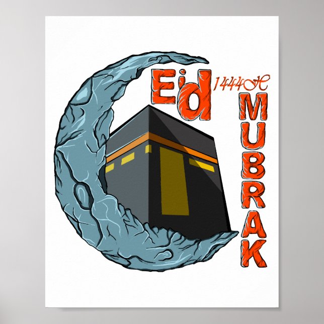Eid mubarak poster (Front)