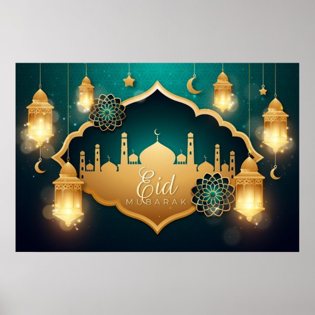 Eid Mubarak Poster (Front)