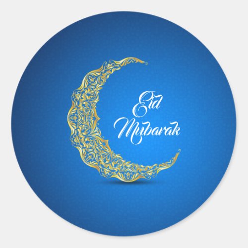Eid Mubarak  Ramadan Classic Round Sticker