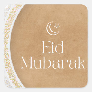 Eid Mubarak Square Sticker