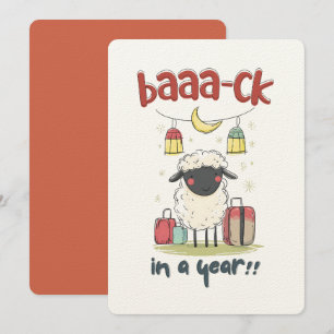 Eid Sheep on Sabbatical   Baaa-ck in a Year! Invitation