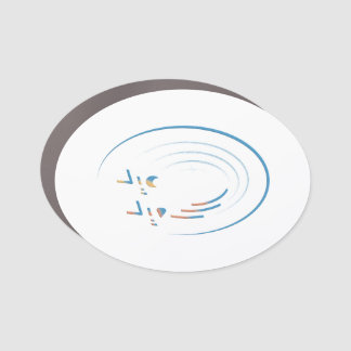 Eid, Spirals of Joy Car Magnet