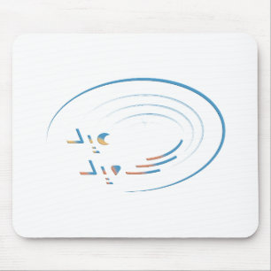 Eid, Spirals of Joy Mouse Pad
