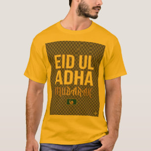 Eid ul Adha Mubarak Modern Islamic Minimal Design T-Shirt