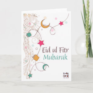 Eid ul Fitr Mubarak - Elegant Card