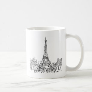 Eifel Tower Paris Coffee Mug