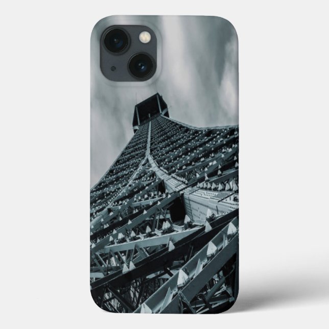 Eifel tower Paris Steel and the sky  Case-Mate iPhone Case (Back)