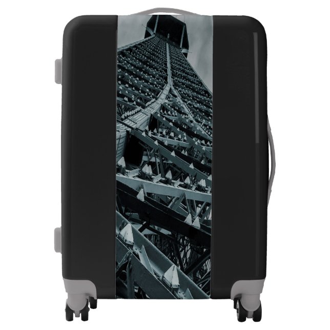 Eifel tower Paris Steel and the sky Luggage (Front)