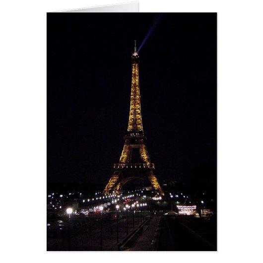 Eiffel City Lights Cards (Front)