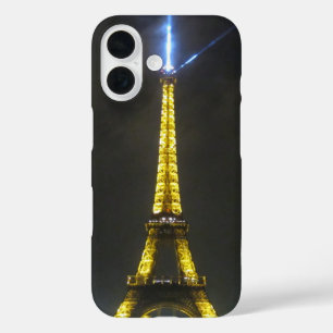 eiffel night iPhone 16 case