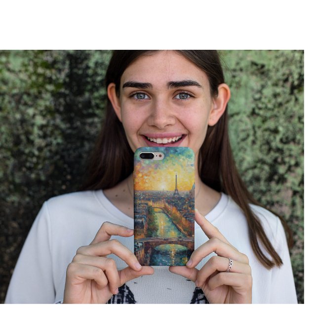 Eiffel Starry Night | Bold Impressionist Case (Creator Uploaded)