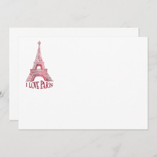Eiffel tower (Front/Back)