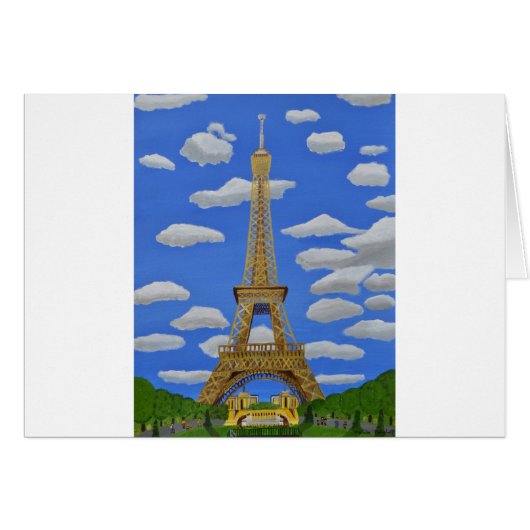 Eiffel Tower2.JPG Cards (Front Horizontal)