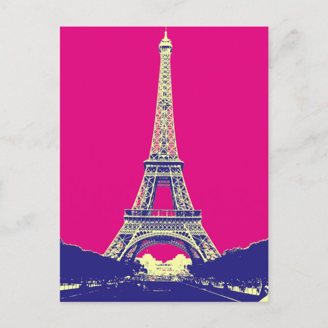 Eiffel Tower 2 Postcard (Front)