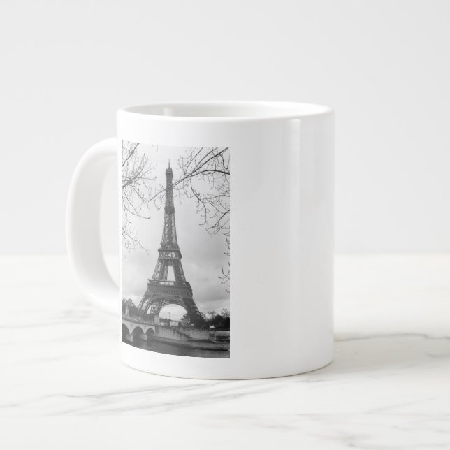 Eiffel Tower 7 Large Coffee Mug (Front Left)