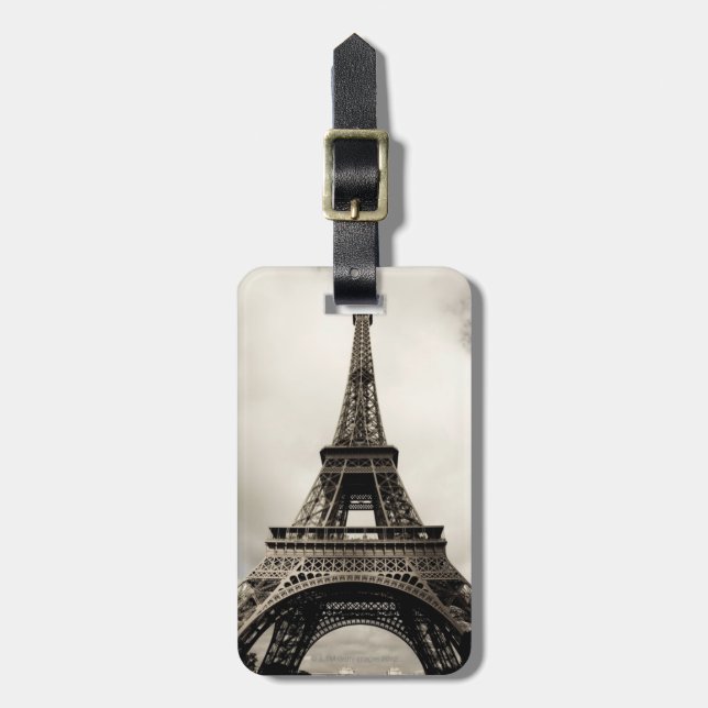 Eiffel Tower 8 Luggage Tag (Front Vertical)