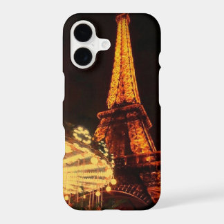 Eiffel Tower after dark iPhone 17 Case