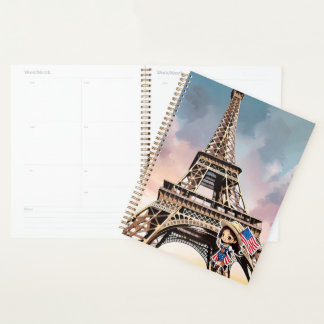 Eiffel Tower Agenda with Chibi Paris