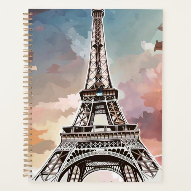 Eiffel Tower Agenda with Chibi Paris (Front)