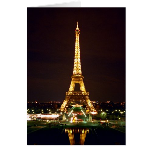 Eiffel Tower at Night _ Color