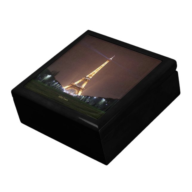 Eiffel Tower at Night Gift Box (Side)