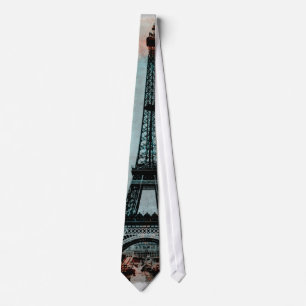 Eiffel Tower at Sunrise Tie