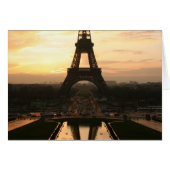 Eiffel Tower at sunset (Front Horizontal)