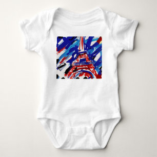 Eiffel Tower Baby Bodysuit