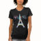 Eiffel Tower black t-shirt