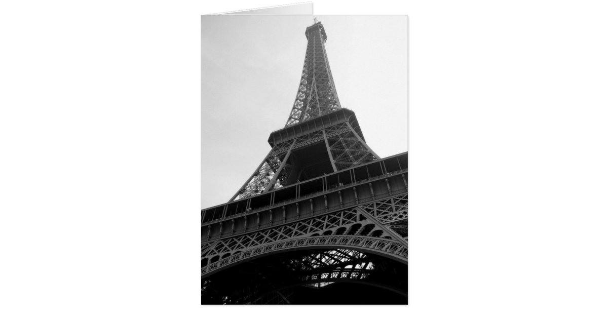 Eiffel Tower - blank notecards Card | Zazzle