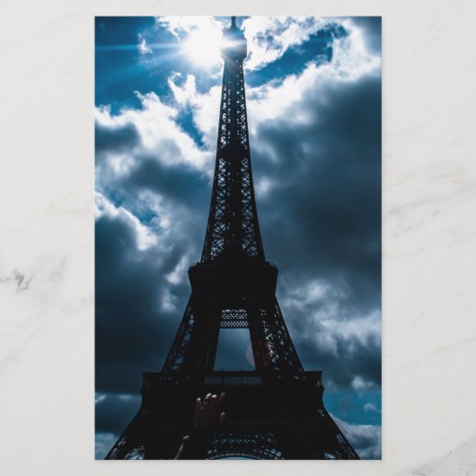 Eiffel Tower Blue Night (Front)