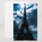 Eiffel Tower Blue Night (Front/Back)