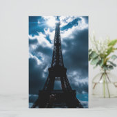 Eiffel Tower Blue Night (Standing Front)
