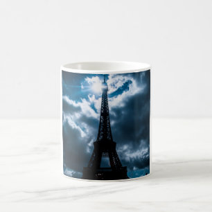 Eiffel Tower Blue Night Coffee Mug