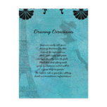 Eiffel Tower Bride Informational Sheet Enclosure Card