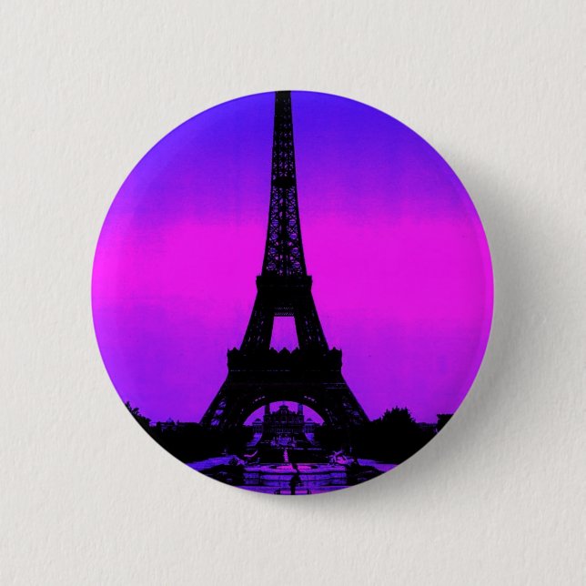 Eiffel Tower Button (Front)